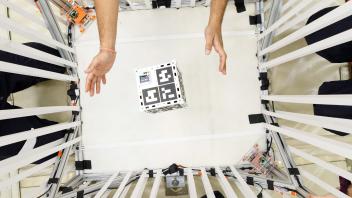CubeSat chamber top view 