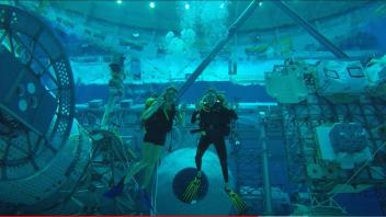 Ruby and Janine in NBL Pool