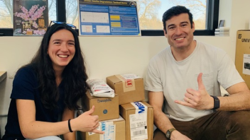 Daniela Ivey and Tammer Barkouki