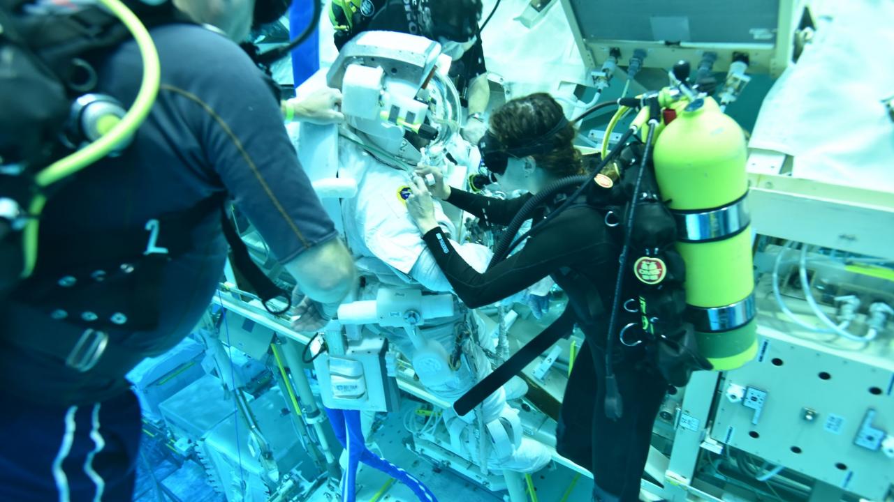Testing in Neutral Buoyancy Laboratory