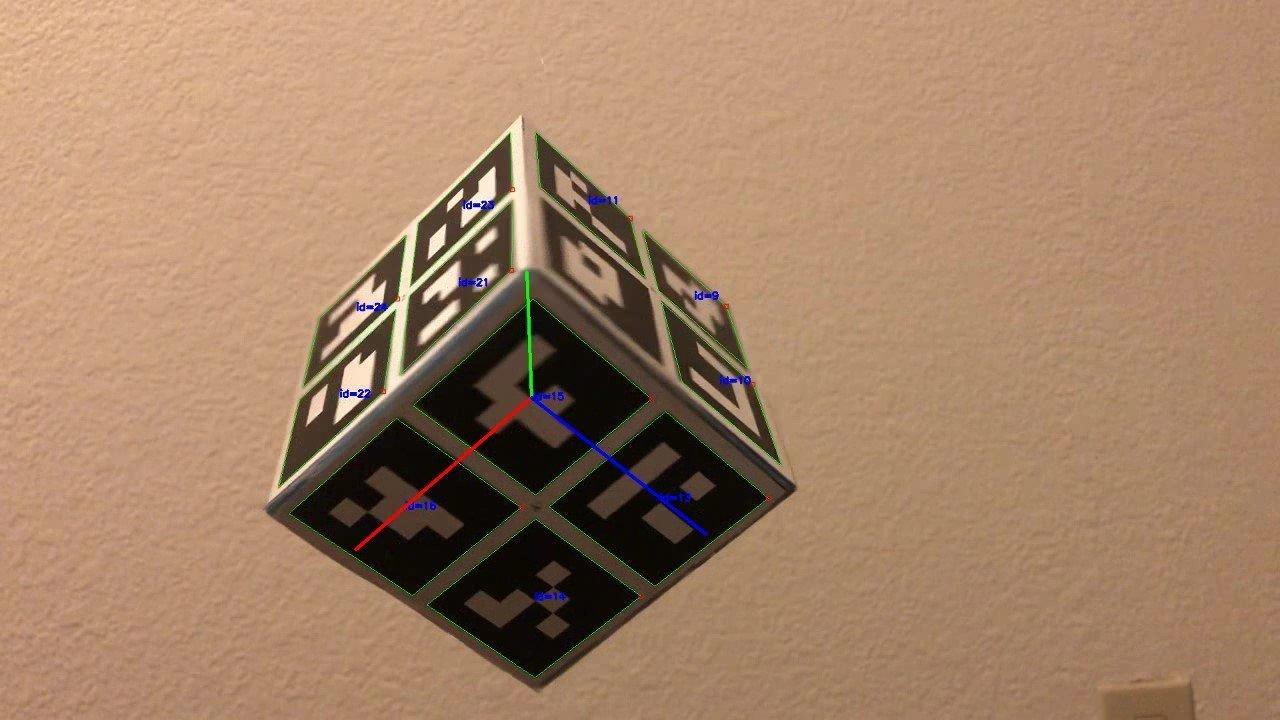 Fiducial Marker Cube