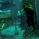 Janine in Neutral Buoyancy Lab