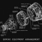 Gemini Spacecraft Equipment Arrangement